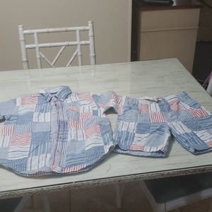 Hatley size 8 boys 2pc set